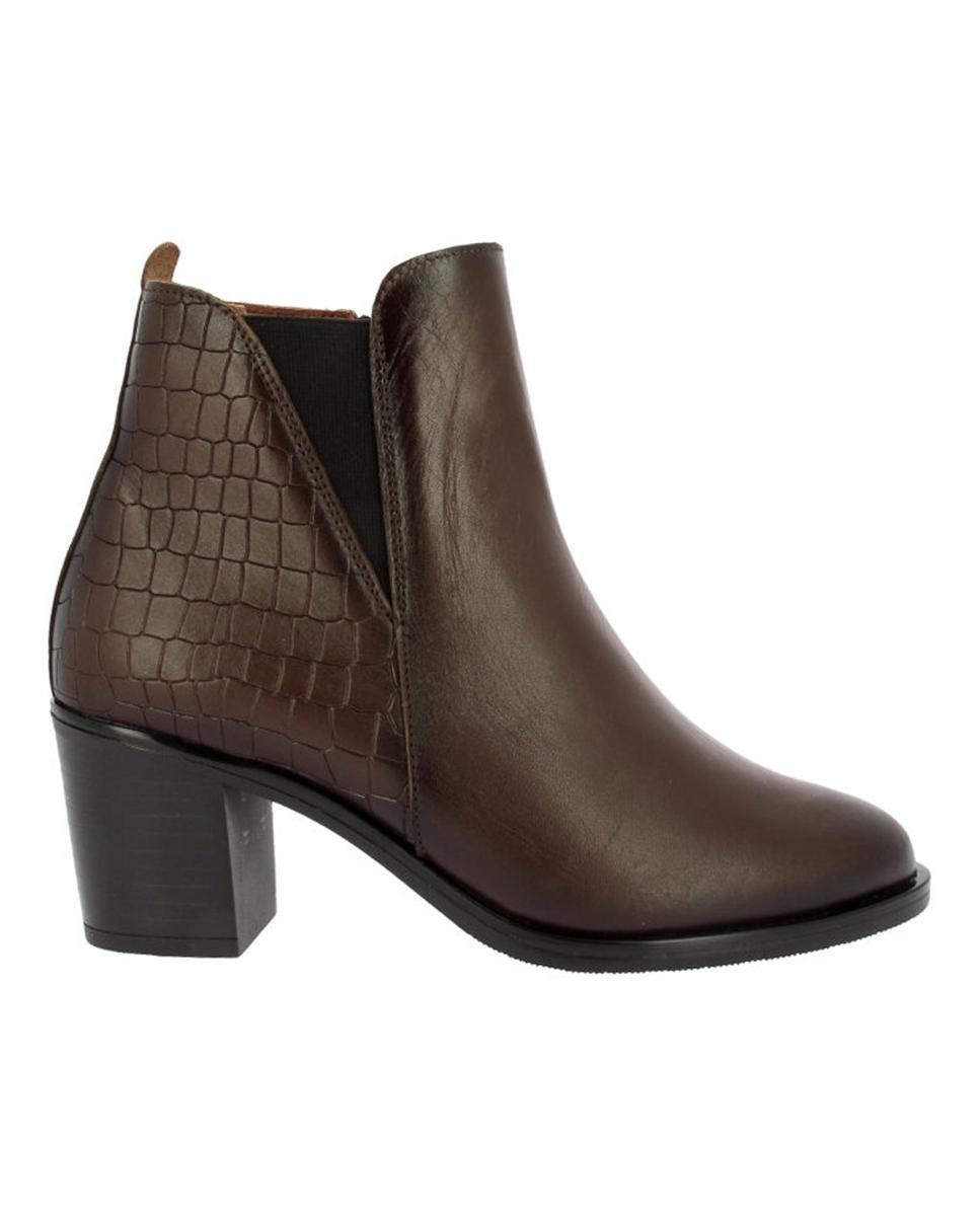 Imagen 0 de Botin tacón mujer combinado