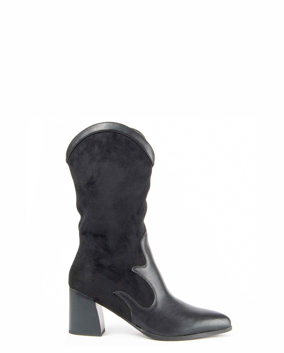Imagen 0 de Bota mujer de tacón piso antidelizante