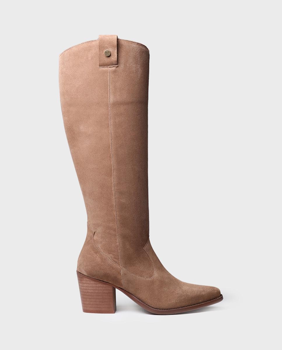 Imagen 0 de Bota de serraje para mujer