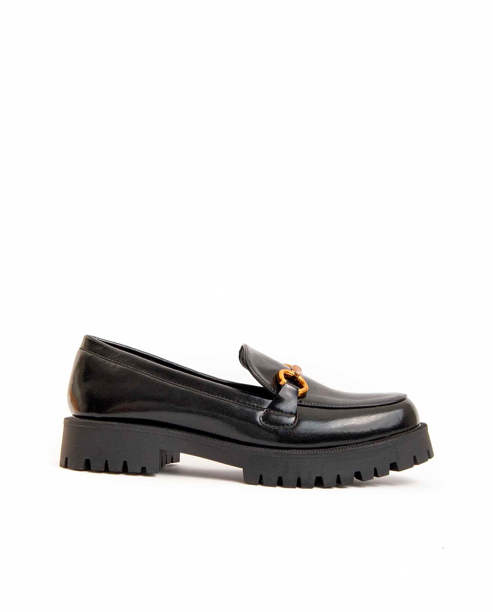 Imagen 0 de Mocasín mujer de plataforma piso antideslizante