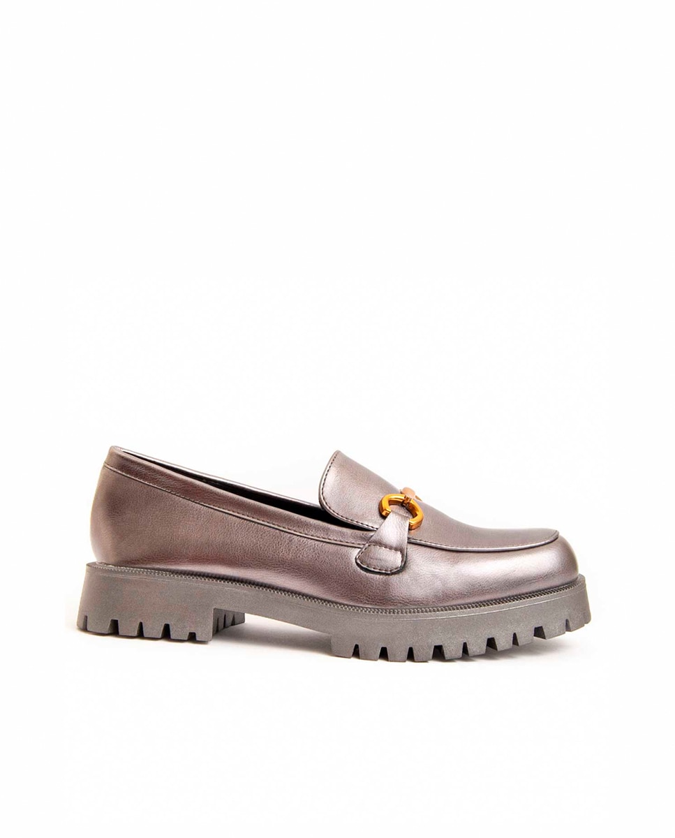 Imagen 0 de Mocasín mujer de plataforma piso antideslizante