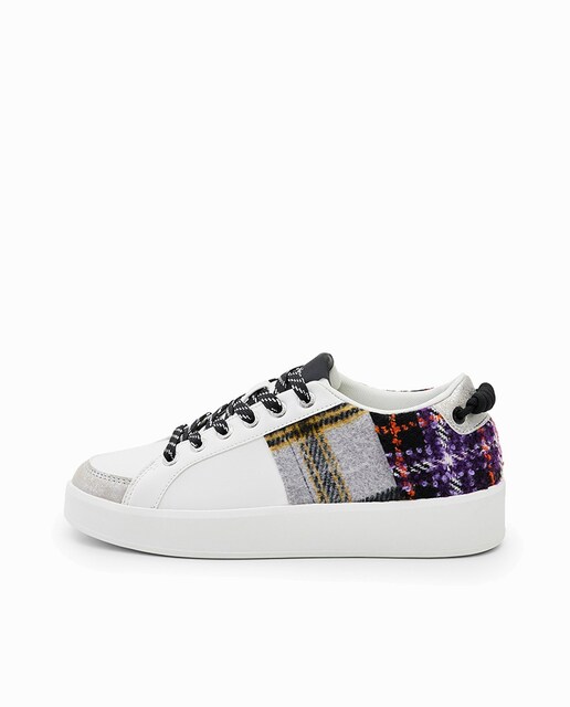 Imagen 0 de Sneakers patch tartán