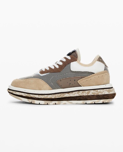 Imagen 0 de Sneakers runner patch de mujer