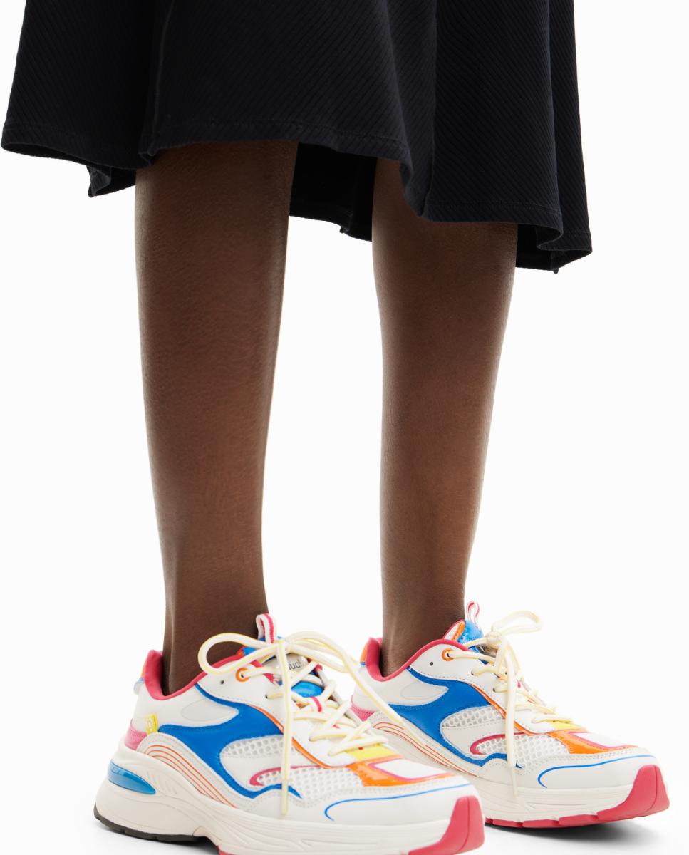 Imagen 0 de Sneakers runner patch de mujer