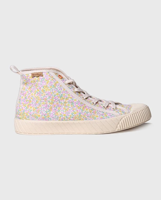 Imagen 0 de Zapatillas de lona de mujer de tejido con cordones