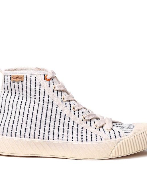 Imagen 0 de Zapatillas de lona de mujer de tejido con cordones