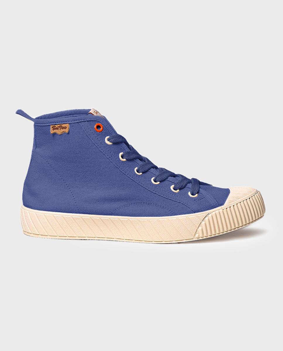 Imagen 0 de Zapatillas de lona de mujer de tejido con cordones
