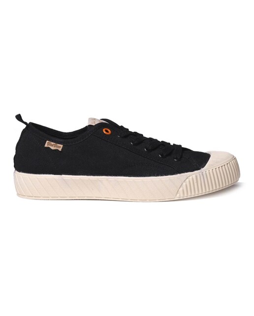 Imagen 0 de Zapatillas de lona de mujer de tejido con cordones
