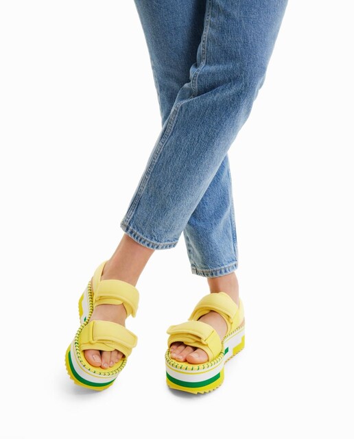 Imagen 0 de Sandalias plataforma XL de mujer