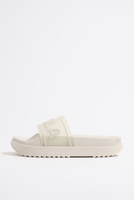 Imagen 0 de Chancla plataforma logo  de mujer