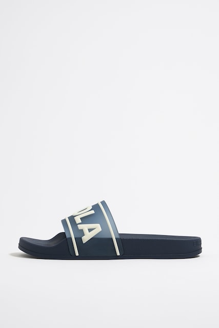 Imagen 0 de Chancla pala logo azul de mujer