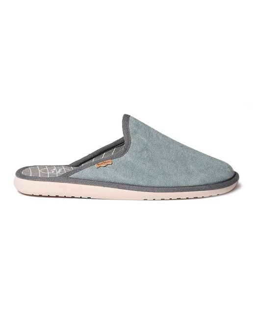 Imagen 0 de Zapatillas de casa de hombre de tejido en tonos lisos