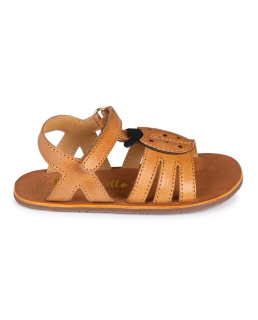 Imagen 0 de Sandalia barefoot - mariquita en relieve y suela flexible
