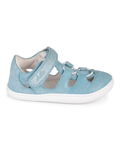 Imagen 0 de Sandalia cerrada barefoot - brillo y comodidad