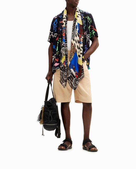 Imagen 0 de Camisa motivos artísticos de hombre