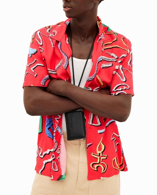 Imagen 0 de Camisa motivos artísticos de hombre