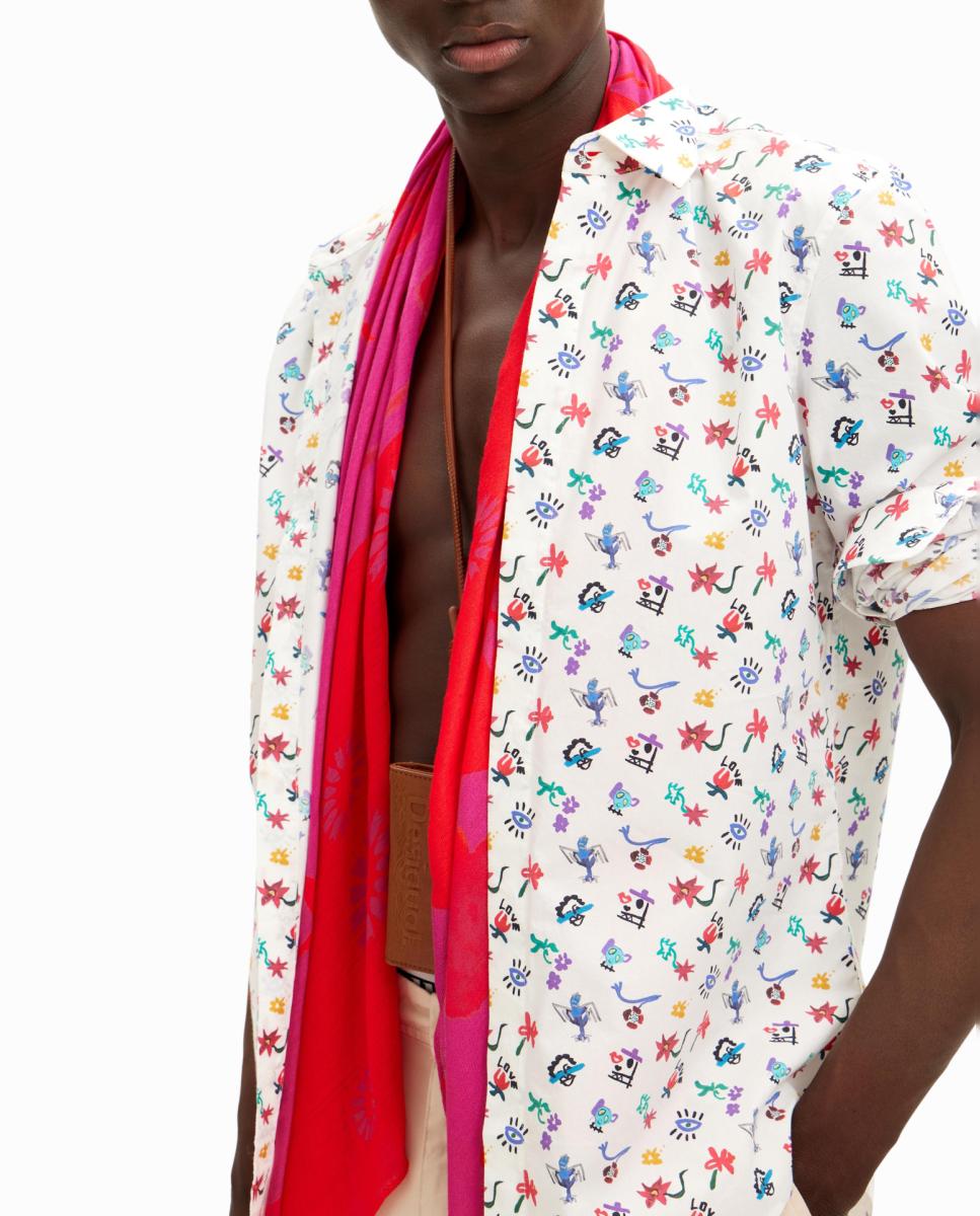 Imagen 0 de Camisa estampado floral de hombre