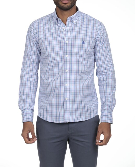 Imagen 0 de Camisa de algodón Hombre manga larga