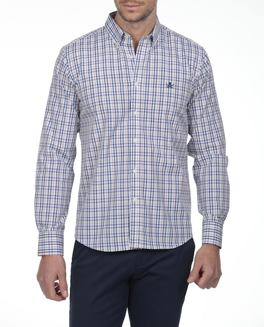 Imagen 0 de Camisa de algodón Hombre manga larga
