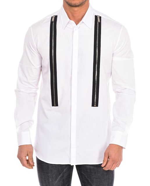 Imagen 0 de Camisa manga larga cuello solapa para hombre