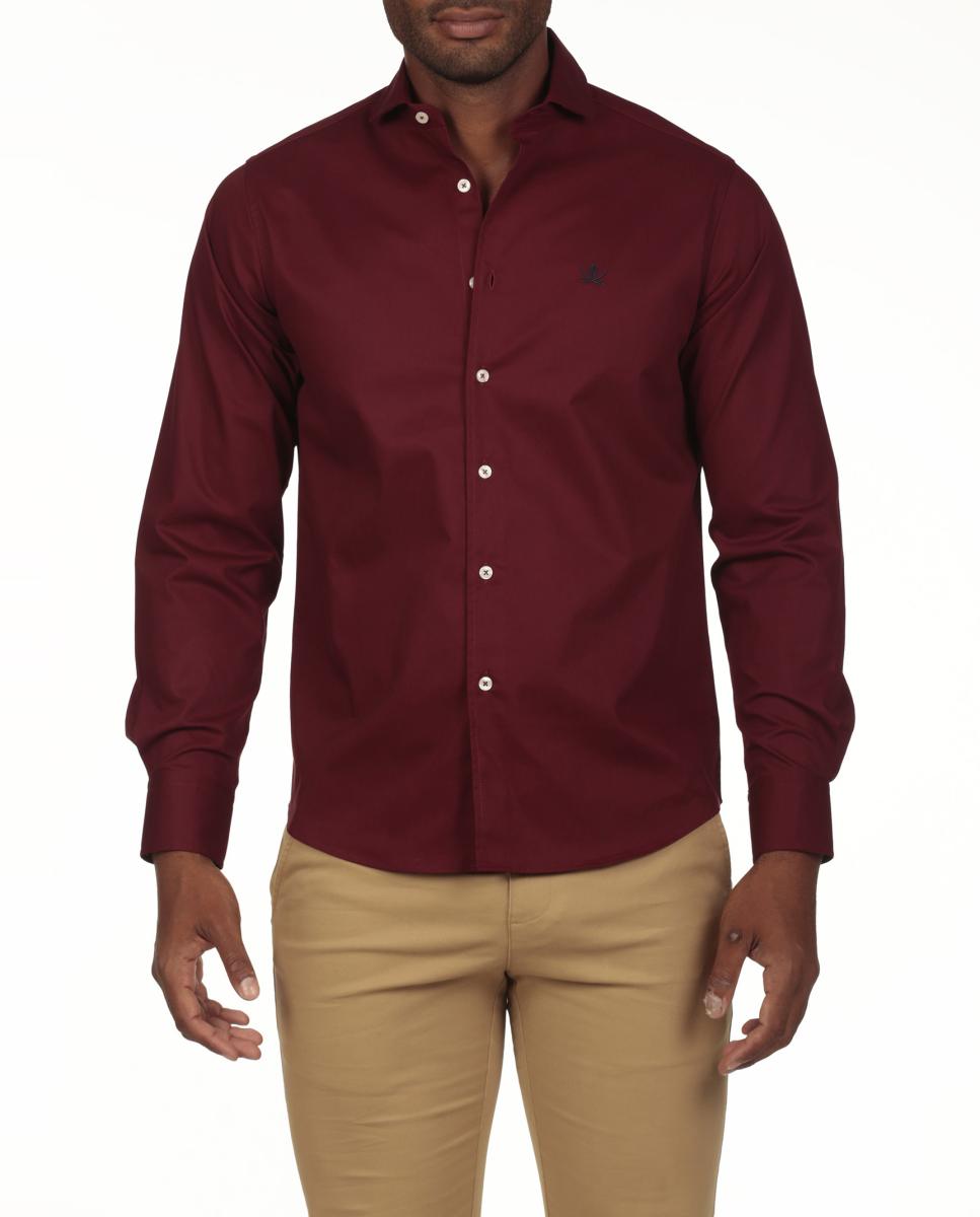 Imagen 0 de Camisa hombre rayas manga larga