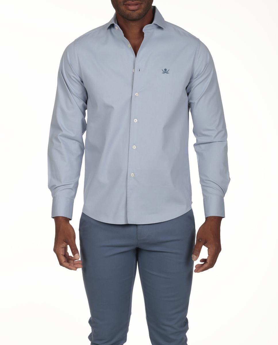 Imagen 0 de Camisa hombre rayas manga larga