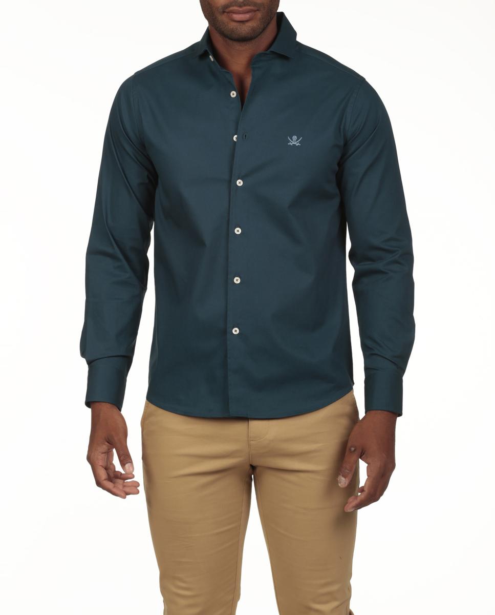 Imagen 0 de Camisa hombre rayas manga larga