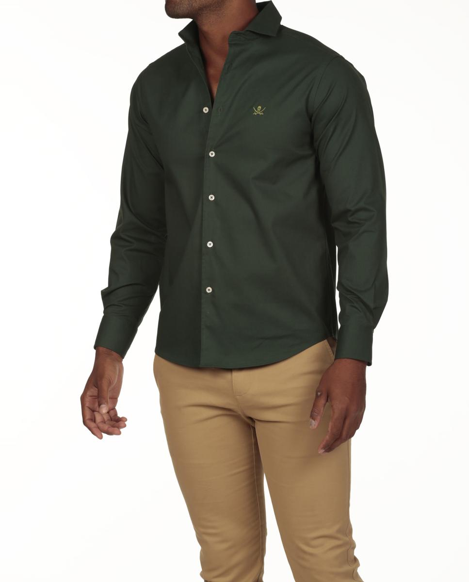 Imagen 0 de Camisa hombre rayas manga larga
