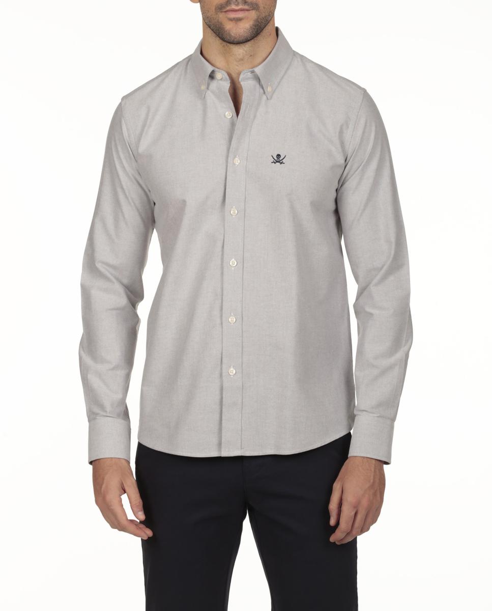 Imagen 0 de Camisa hombre oxford manga larga