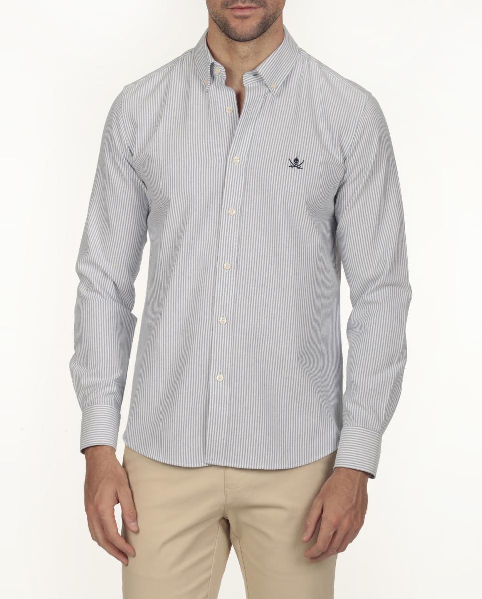 Imagen 0 de Camisa hombre oxford manga larga