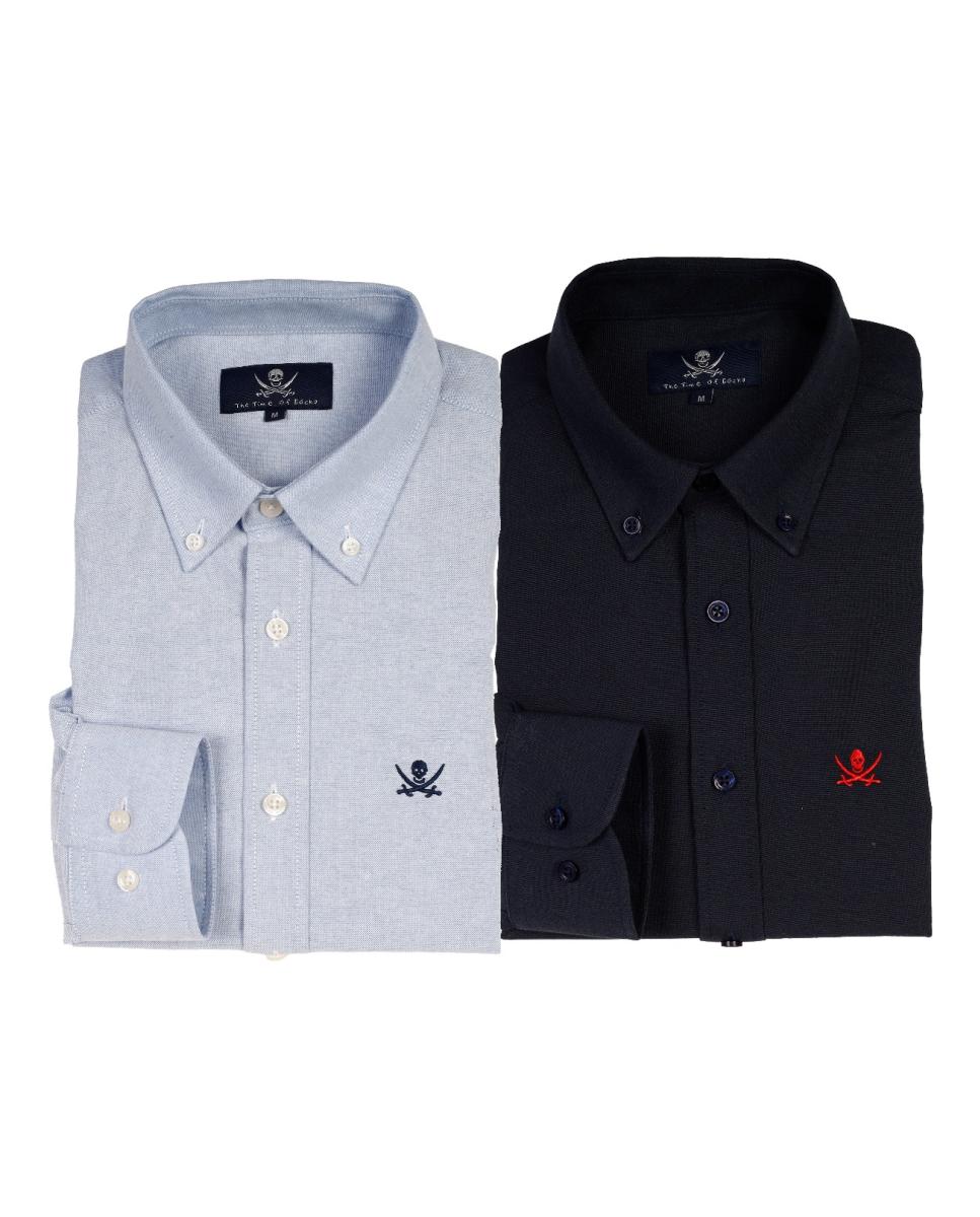 Imagen 0 de Pack hombre 2 camisas manga larga