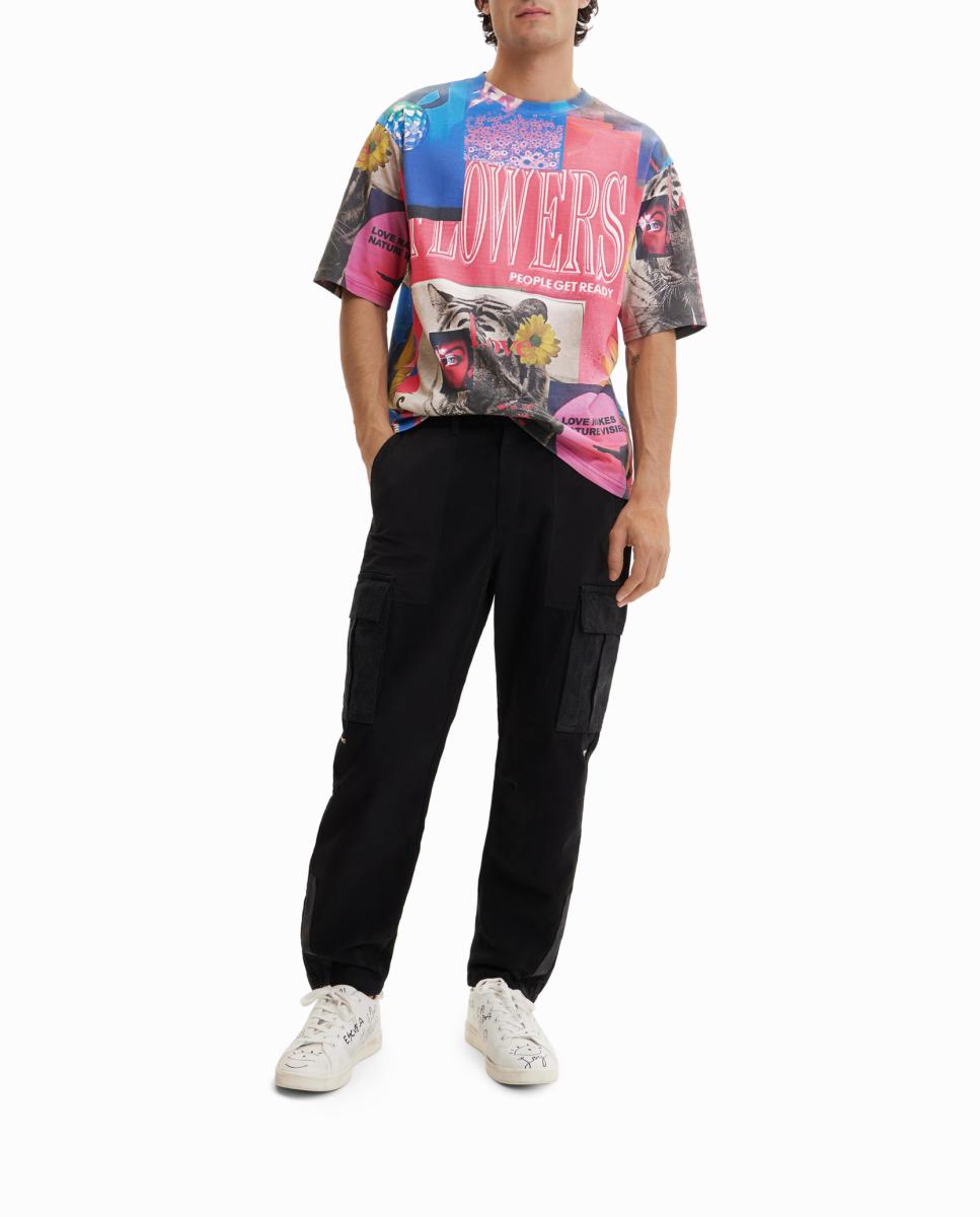 Imagen 0 de Pantalón cargo patch de hombre