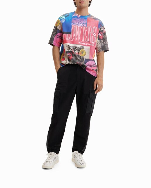 Imagen 0 de Pantalón cargo patch de hombre