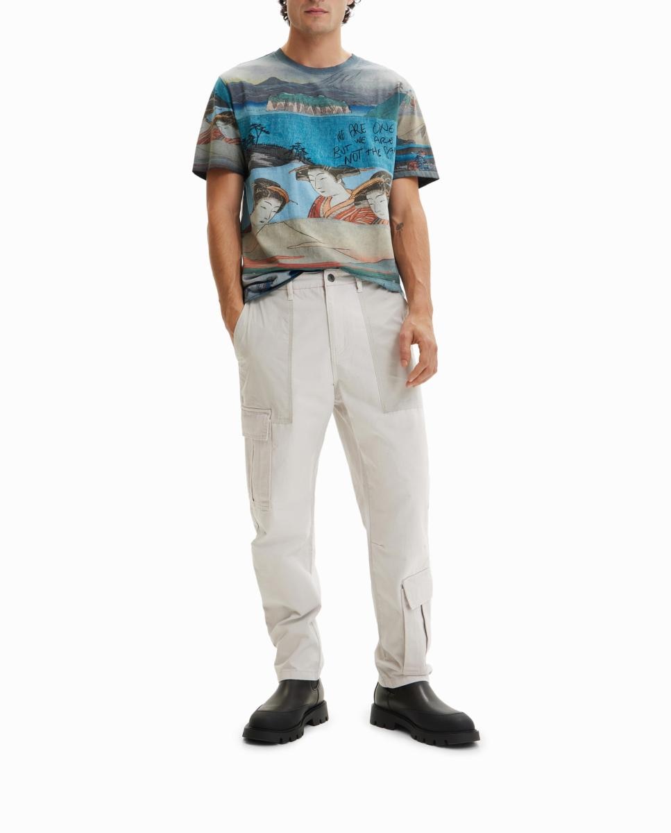 Imagen 0 de Pantalón cargo patch de hombre