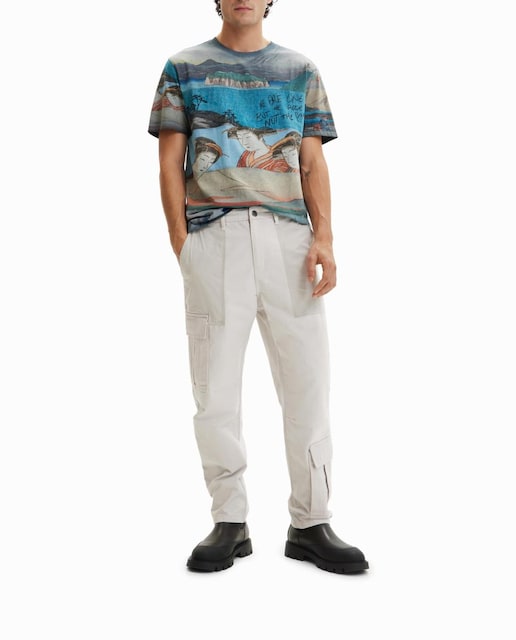 Imagen 0 de Pantalón cargo patch de hombre