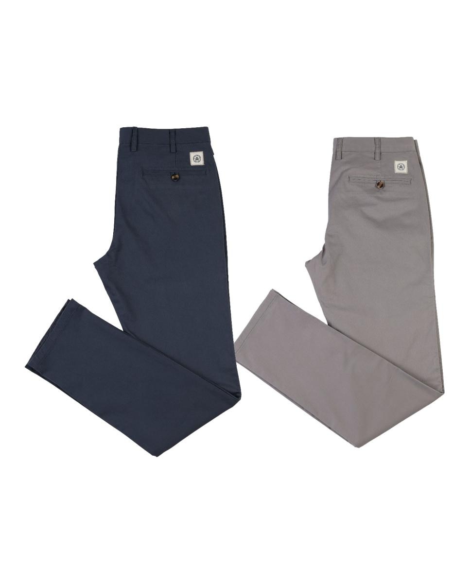 Imagen 0 de Pack 2 Pantalones Chino hombre con 5 bolsillos
