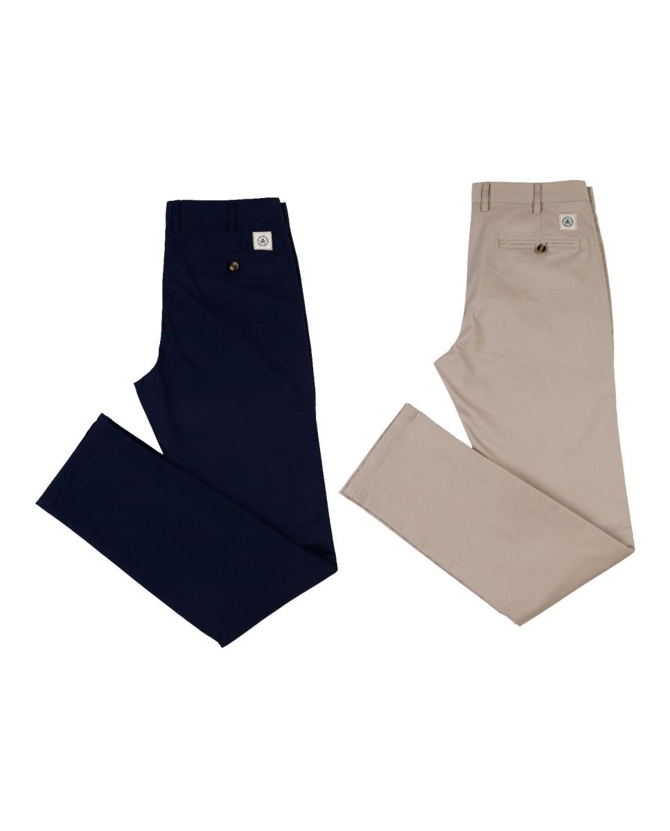 Imagen 0 de Pack 2 Pantalones Chino hombre con 5 bolsillos