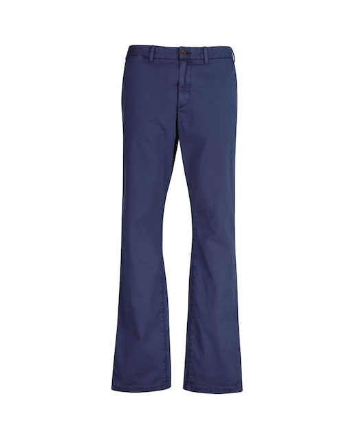 Imagen 0 de Chinos de hombre en corte slim hechos en mezcla de algodón con estructura dobby.