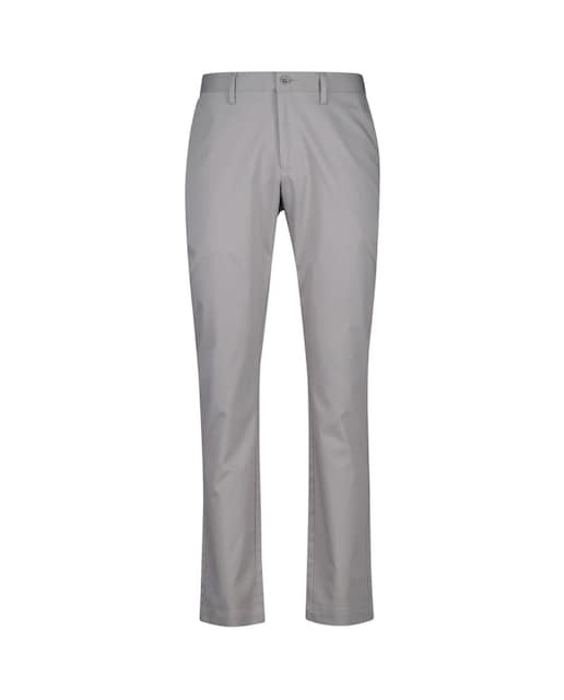 Imagen 0 de Pantalones deportivos chinos de hombre con corte slim y cintura media.