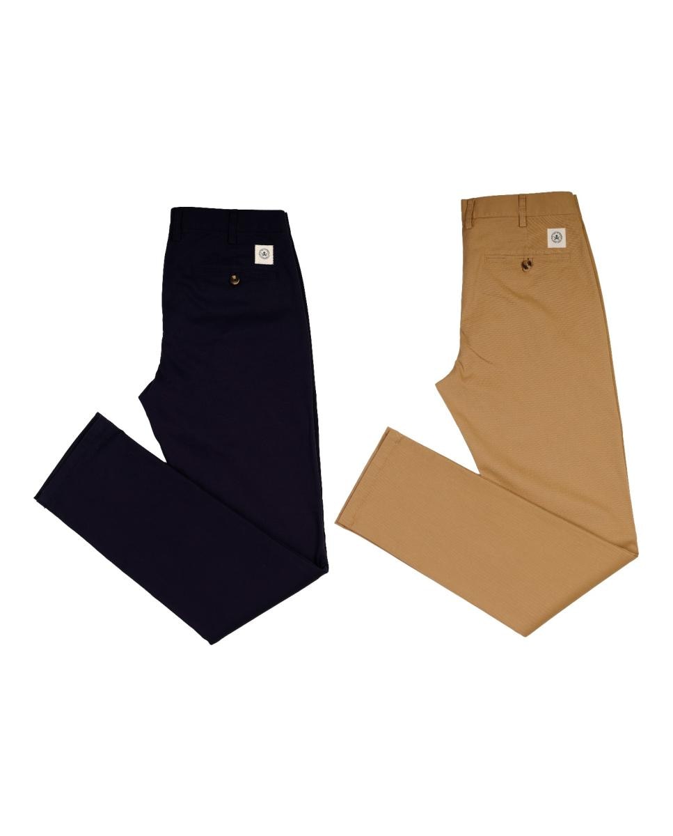Imagen 0 de Pack hombre 2 pantalones con cremallera