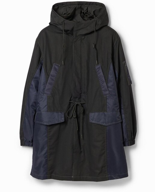 Imagen 0 de Parka patch capucha de hombre