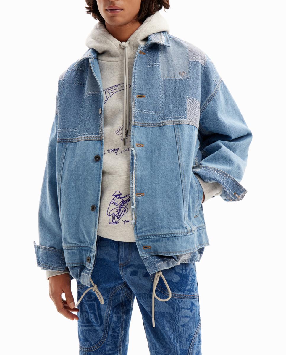 Imagen 0 de Chaqueta vaquera patch