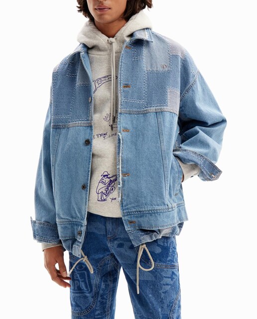 Imagen 0 de Chaqueta vaquera patch