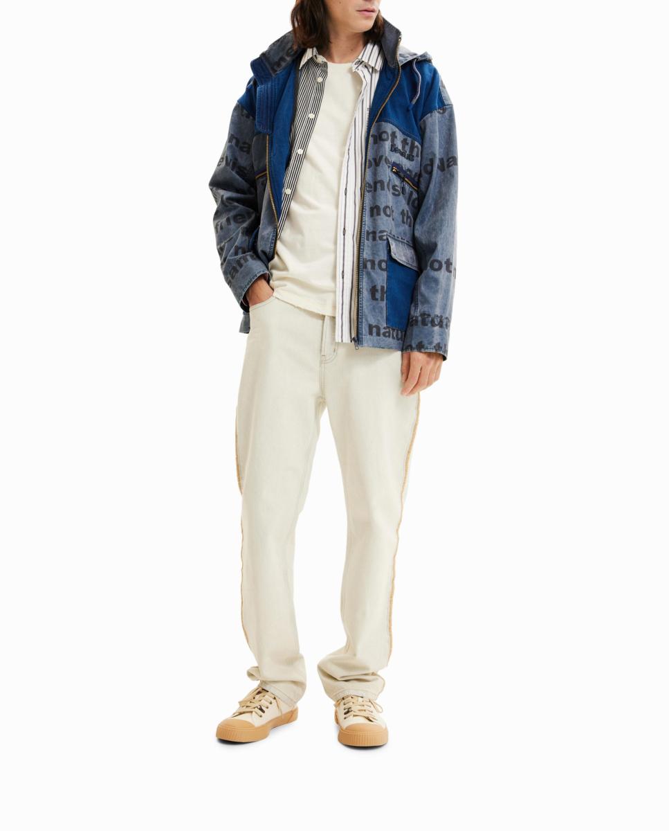 Imagen 0 de Chaqueta vaquera híbrida de hombre