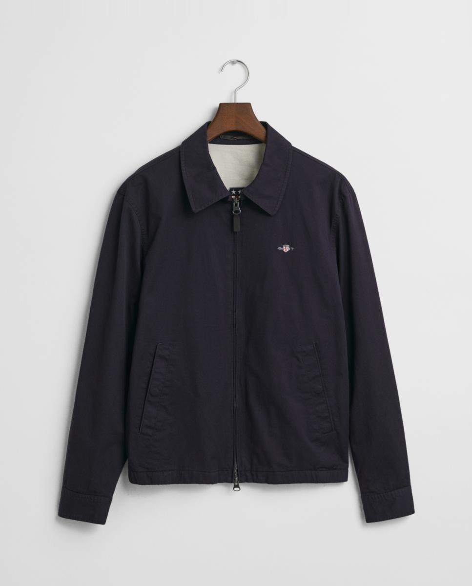Imagen 0 de Cazadora windcheater de hombre, ligera y funcional, con guateado de rombos y corte por encima de la cadera.