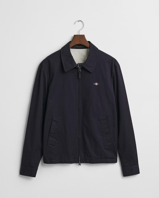 Imagen 0 de Cazadora windcheater de hombre, ligera y funcional, con guateado de rombos y corte por encima de la cadera.