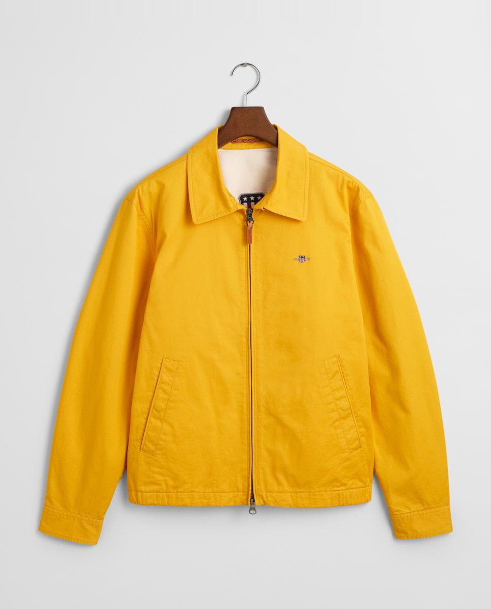 Imagen 0 de Chaqueta windcheater de hombre, ligera y repelente al agua, con cierre frontal y bolsillos laterales con botones ocultos.