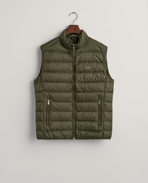 Imagen 0 de Chaleco de plumón de hombre, ligero y repelente al agua y diseño sostenible para entretiempo.