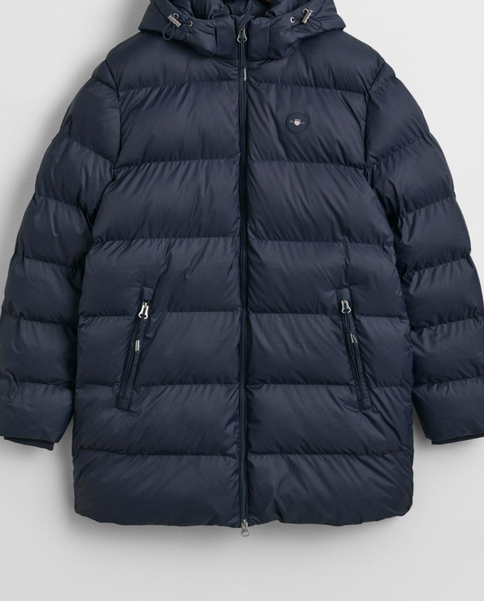 Imagen 0 de Chaqueta Active Cloud de hombre, de largo medio y acabado repelente al agua, con capucha desmontable, acolchado cálido en poliéster reciclado