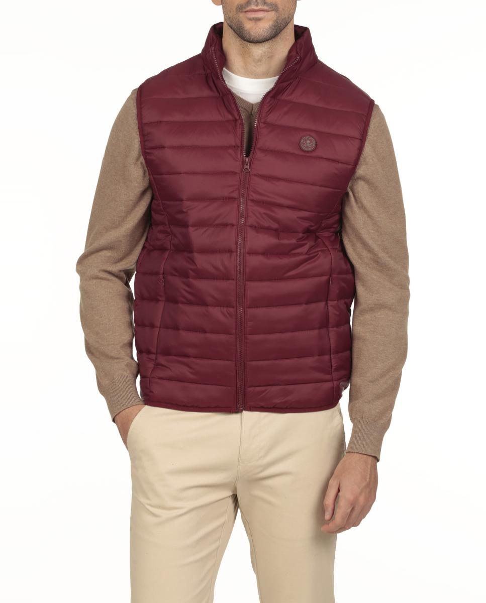 Imagen 0 de Chaleco hombre acolchado sin mangas poliéster